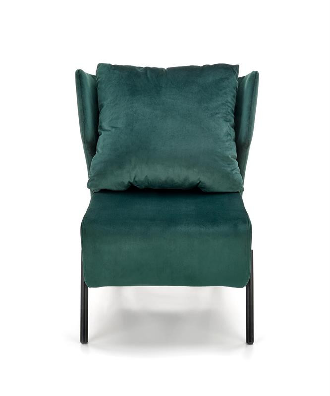 Poze Fotoliu Victus velvet verde - H85 cm