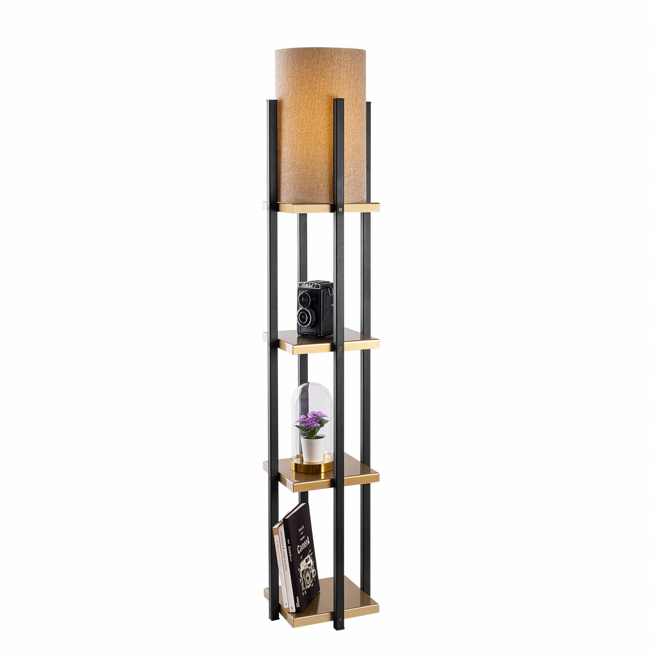 Poze Lampadar 7116 - Black, Gold