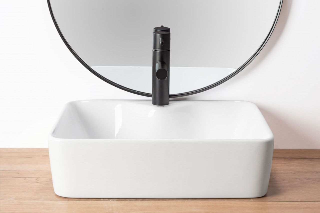 Poze Lavoar Kelly alb ceramica sanitara - 49 cm