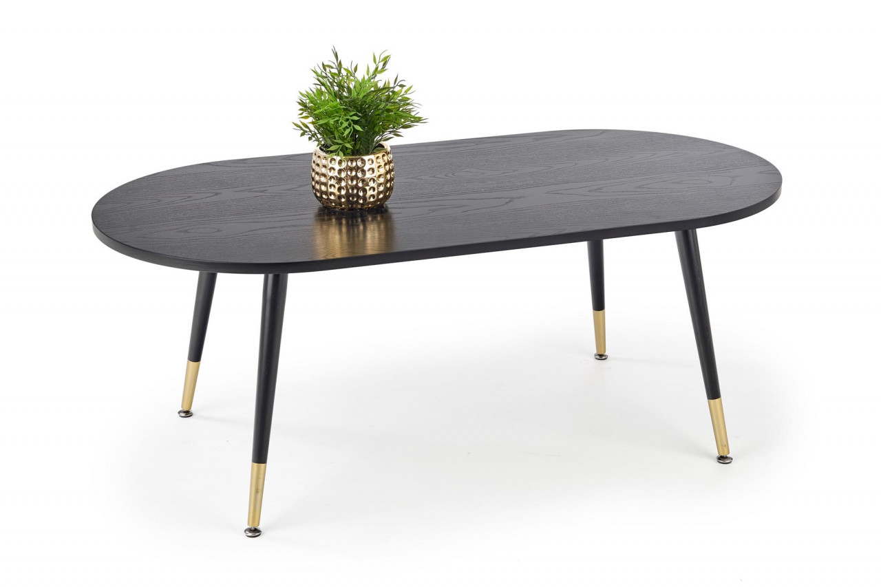 Poze Masa de cafea Embosa neagra - L120xl60xh47 cm