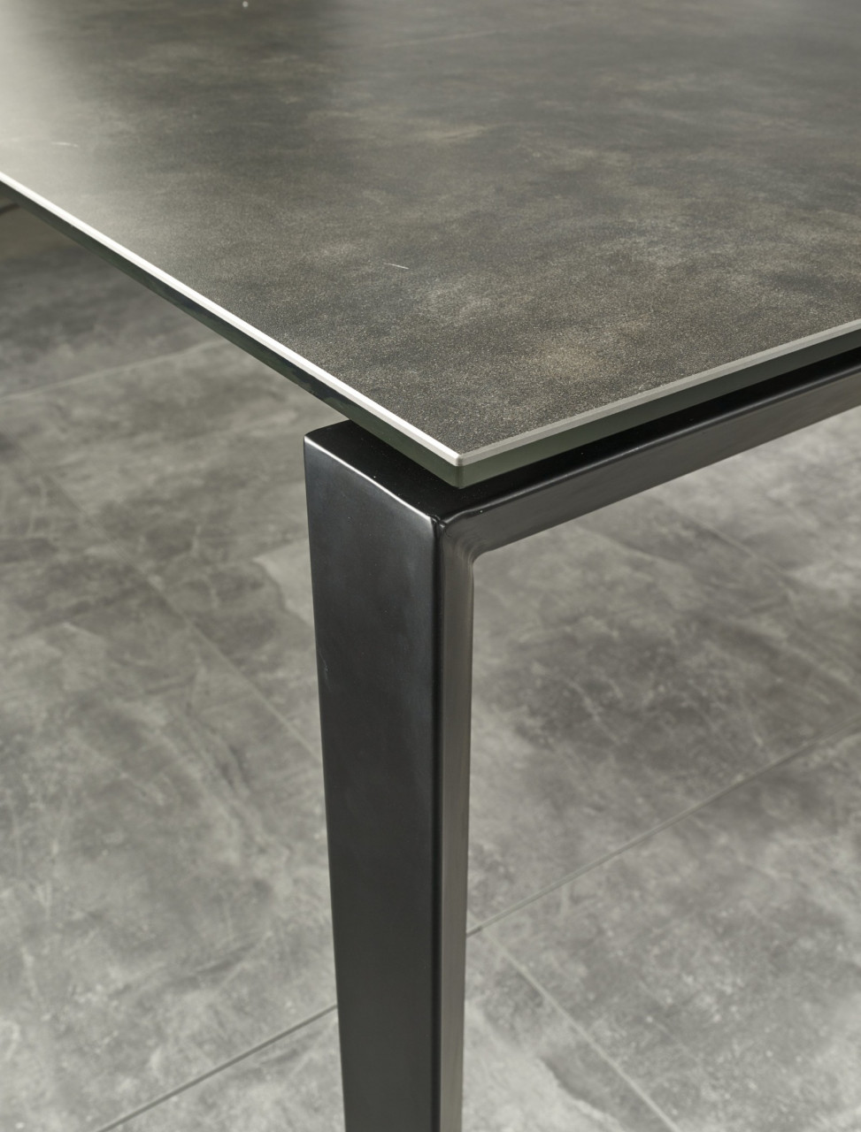 Poze Masa extensibila metal + ceramica Horizon - L 120-180 x l 85 x h 76 cm