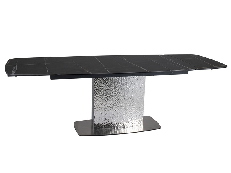 Poze Masa extensibila Moncler Ceramic Sahara negru/negru mat L160-240 cm