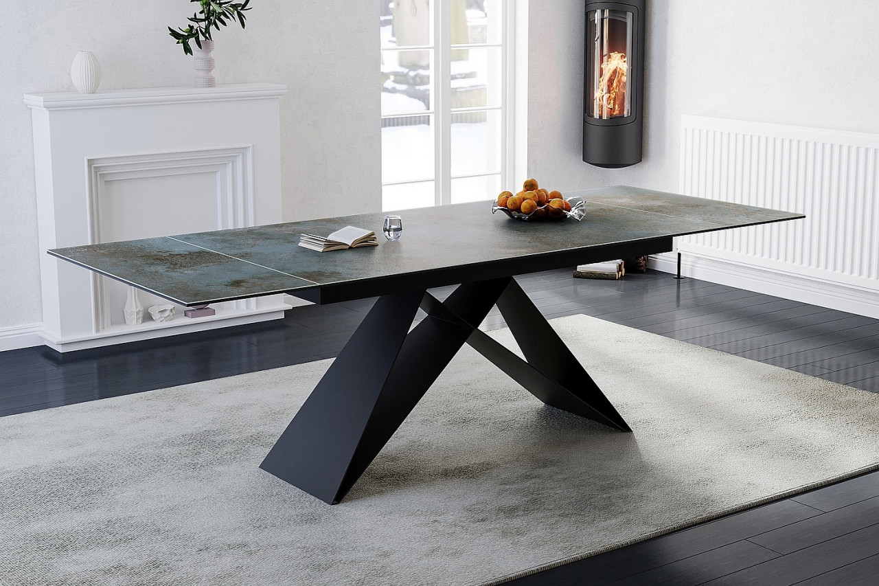Poze Masa extensibila Westin Ceramic Ossido Turcoaz - L160-240 cm