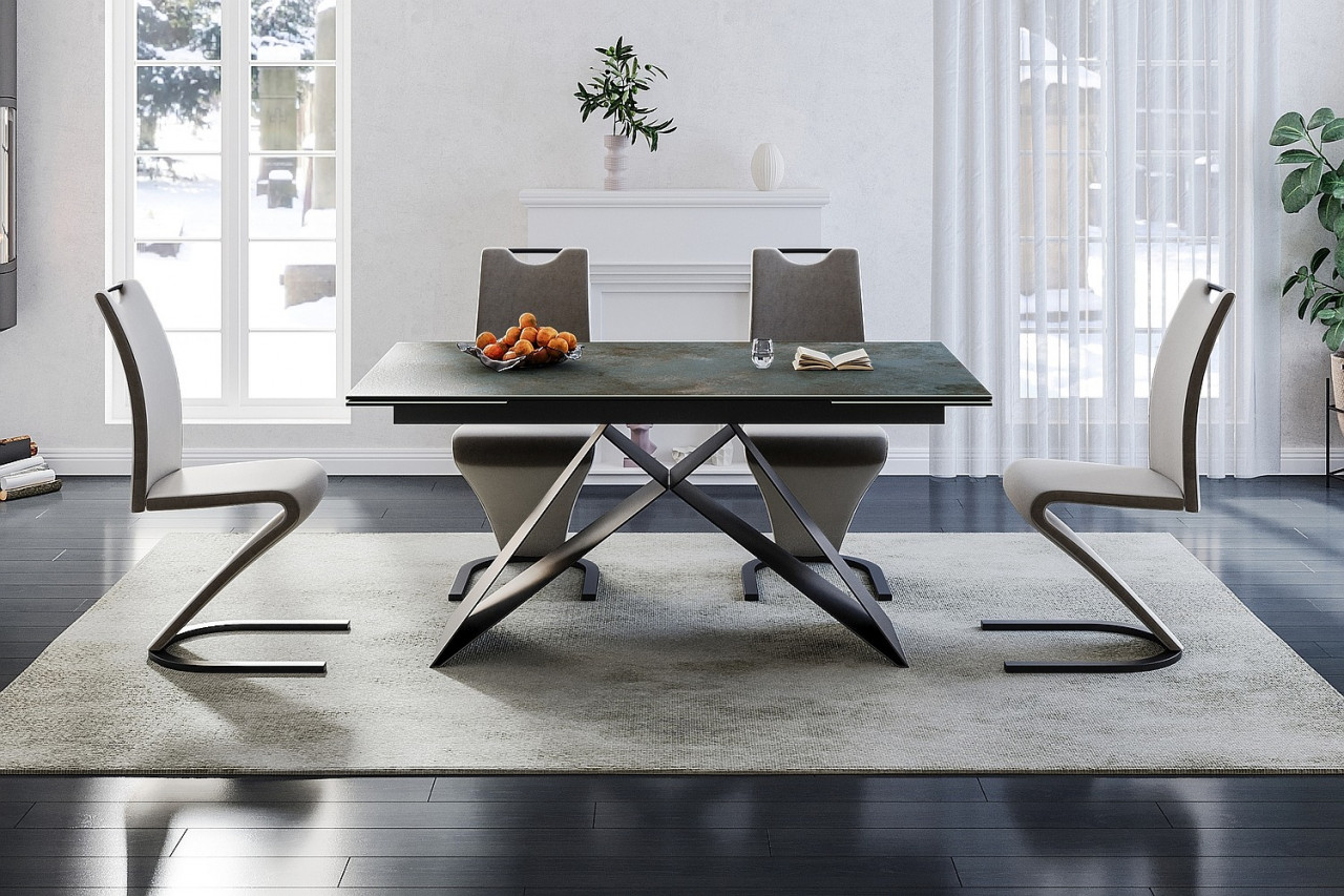 Poze Masa extensibila Westin Ceramic Ossido Turcoaz - L160-240 cm