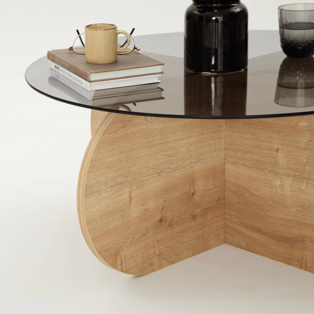 Poze Masuta de cafea Bubble fumuriu/safir