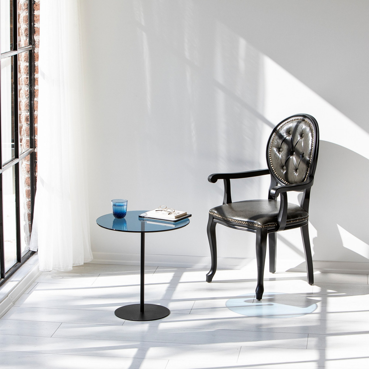 Poze Masuta de cafea Chill-Out negru / albastru