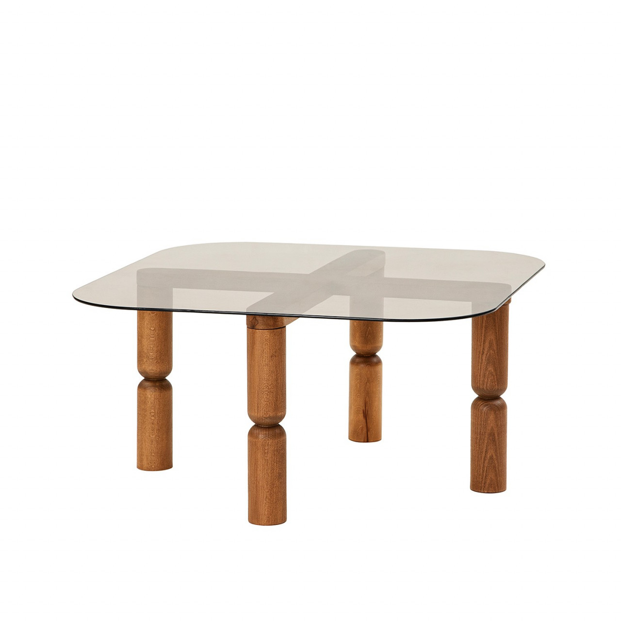 Poze Masuta de cafea Kei nuc / bronz