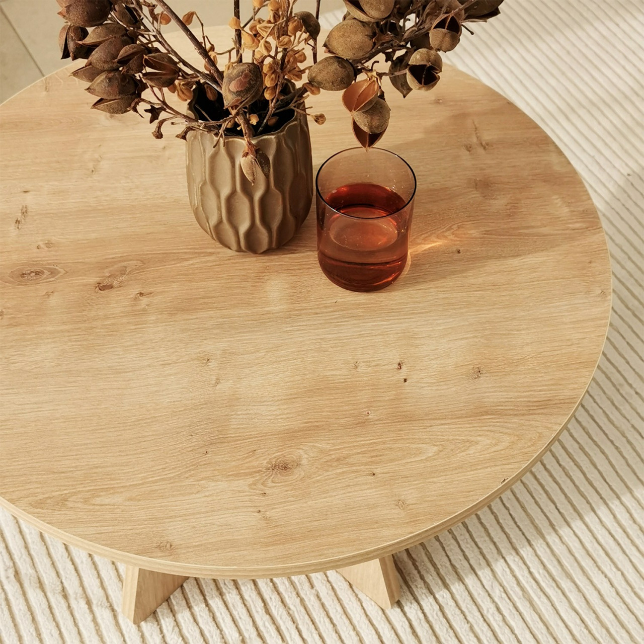 Poze Masuta de cafea Mushroom stejar safir