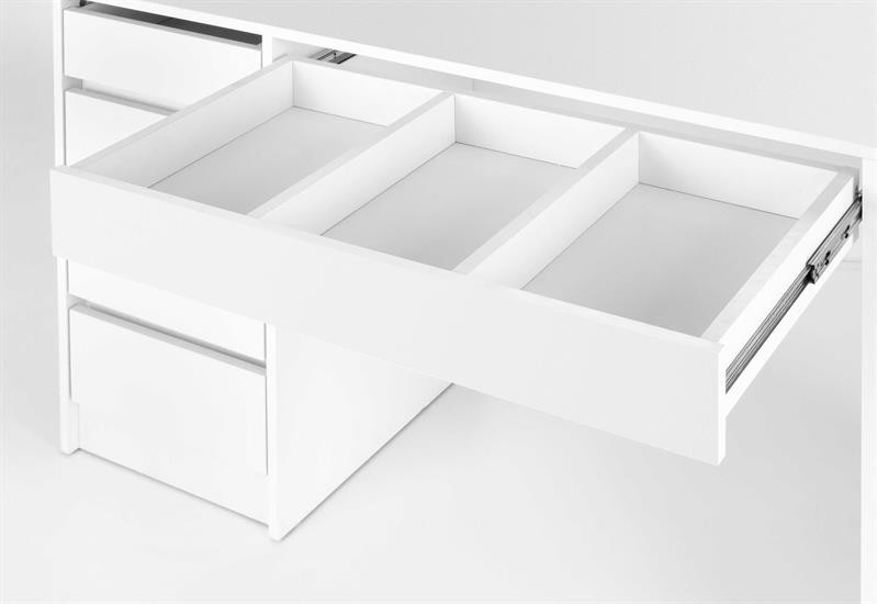Poze Masuta de toaleta cu oglinda si LED Hollywood XL – Alb