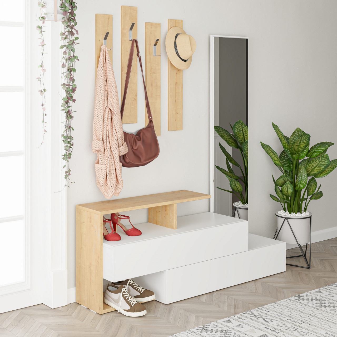 Poze Mobilier de hol Ramda stejar