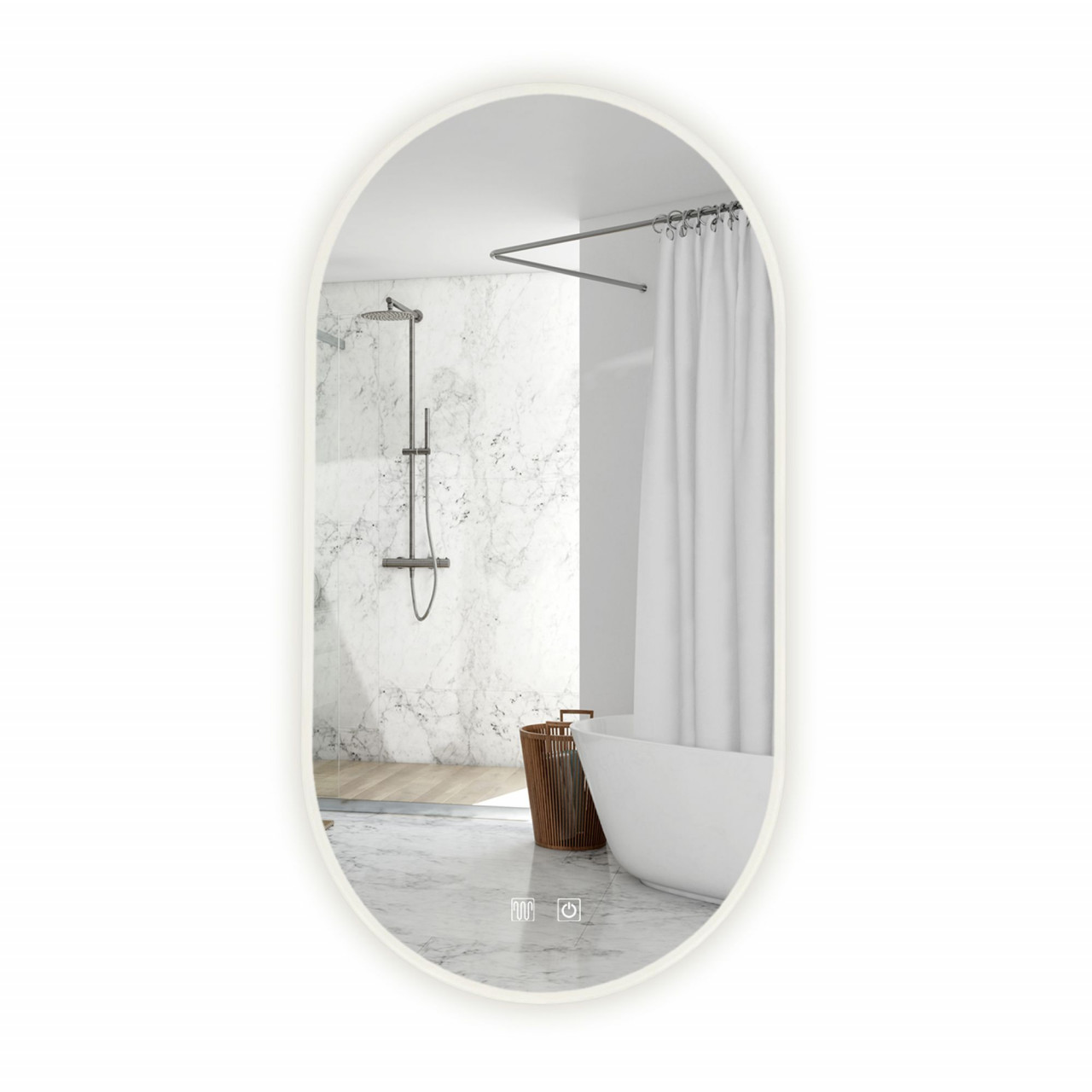 Poze Oglinda LED EGj 50x90 cm
