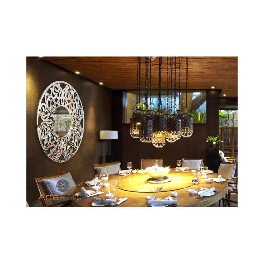 Poze Oglinda rotunda Altea – Ø100 x h100 cm