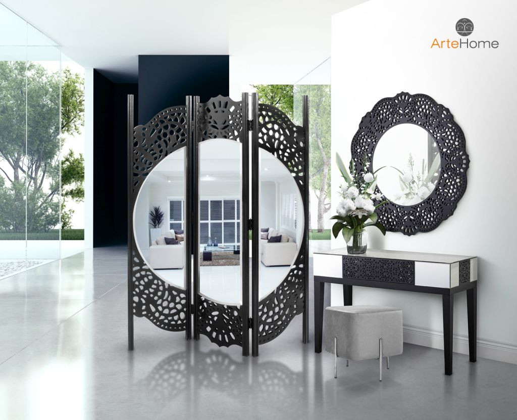 Poze Oglinda rotunda Orsini – Ø110 x h110 cm