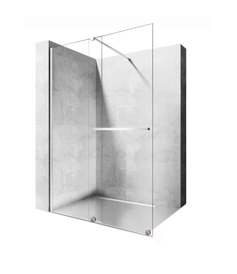 Poze Paravan dus walk-in Cortis - 100x195 cm