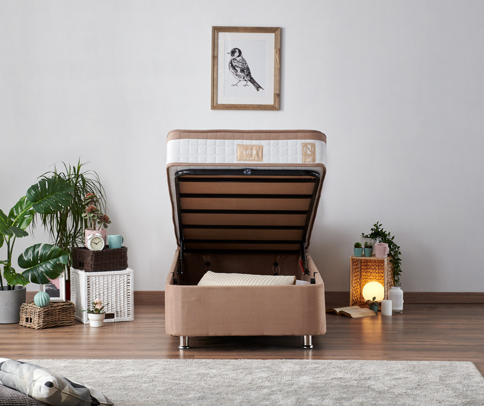 Poze Pat Latte TS maro deschis 90x200 cm