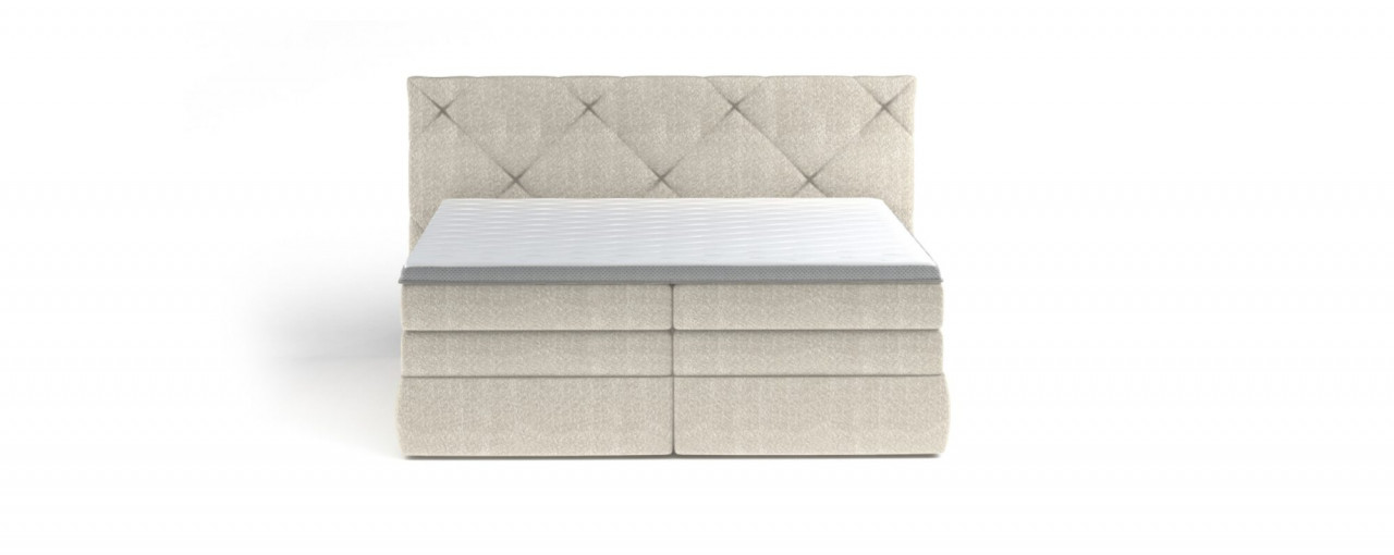Poze Pat tapitat boxspring Lungo 160x200 cm