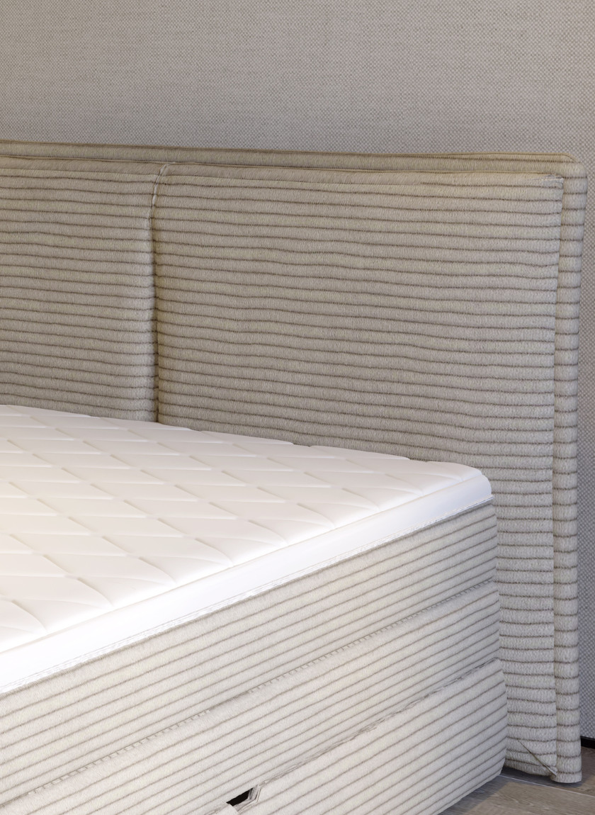 Poze Pat tapitat boxspring Madden 180x200 cm
