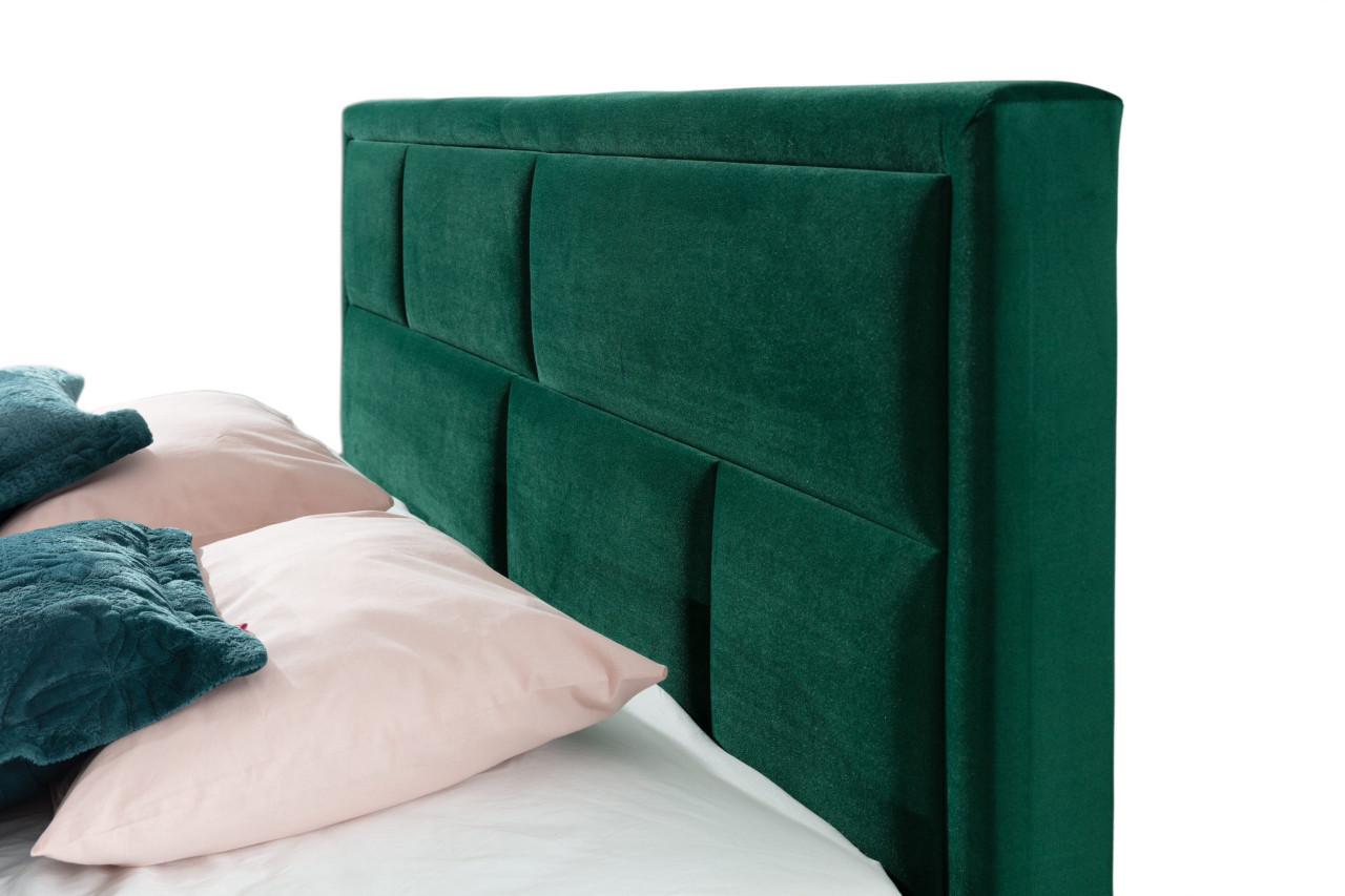 Poze Pat tapitat boxspring Meron – 180/200 cm
