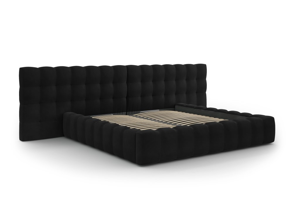 Poze Pat tapitat catifea Bali T – 200×200 cm