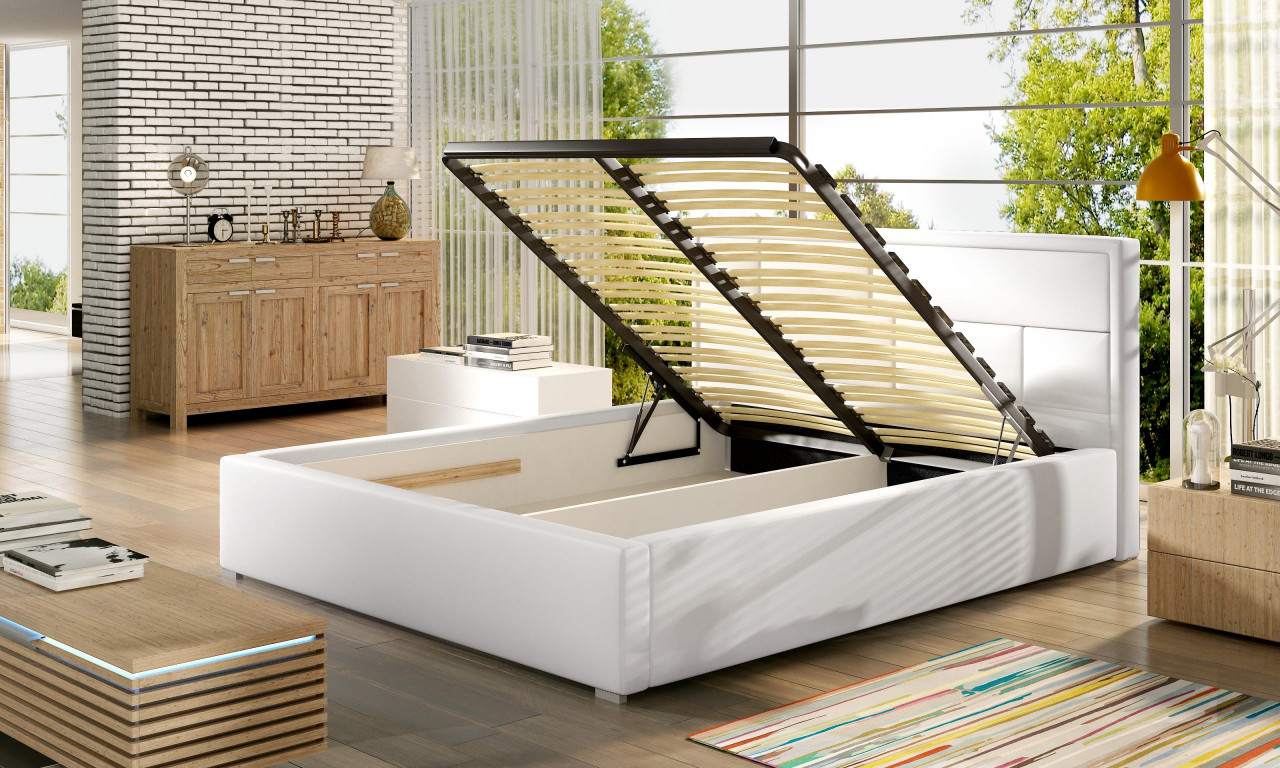 Poze Pat tapitat Latina – 140/200, L223 x l140 x h93 cm