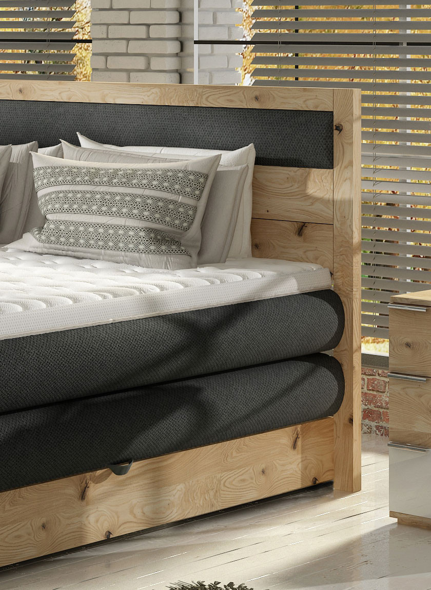 Poze Pat tip boxspring Diori 160x200 cm