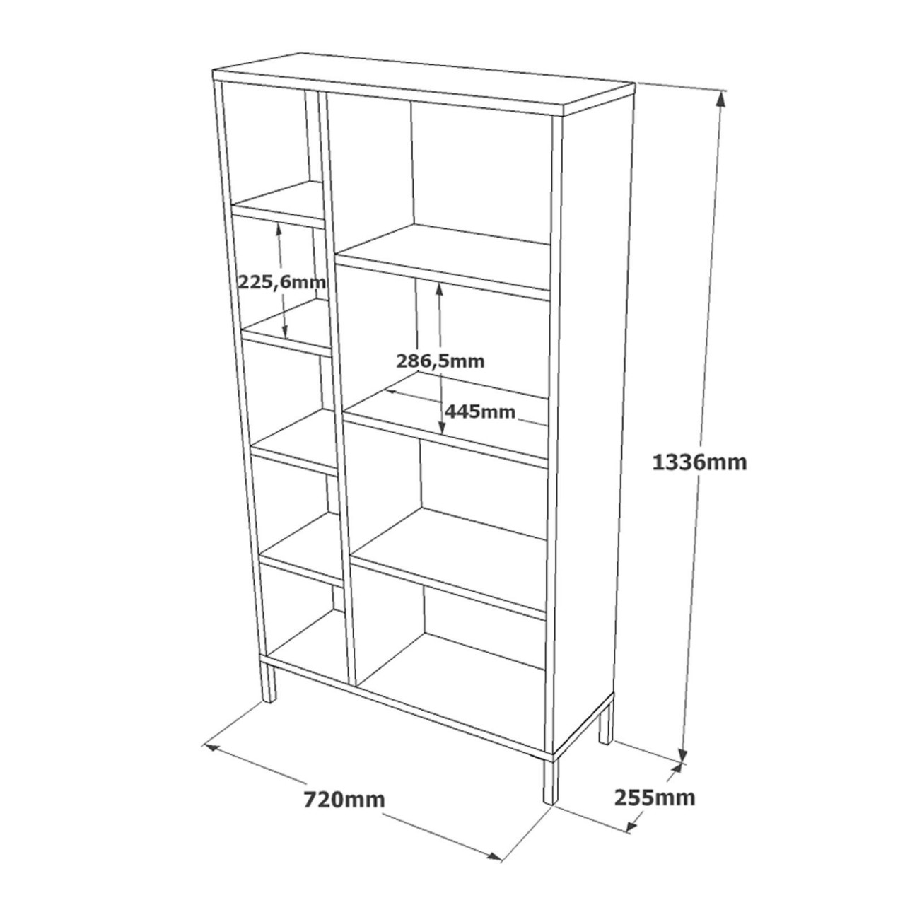 Poze Raft de carti HM8 - CG