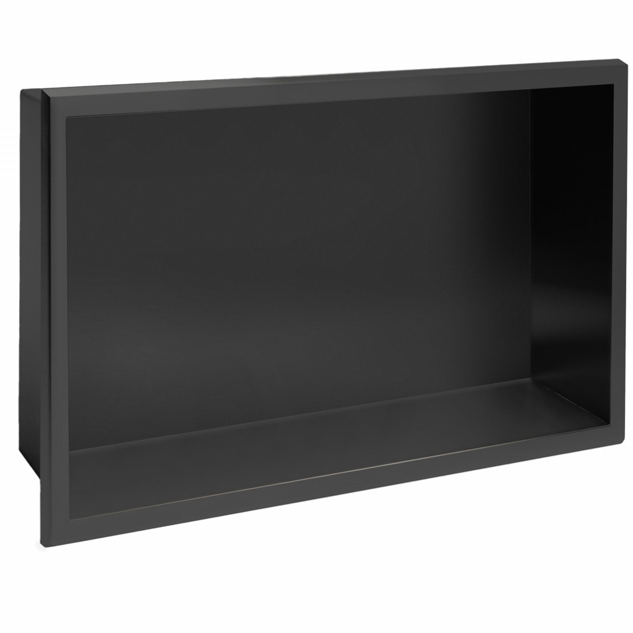 Poze Raft incastrat pentru baie 30x45 negru mat