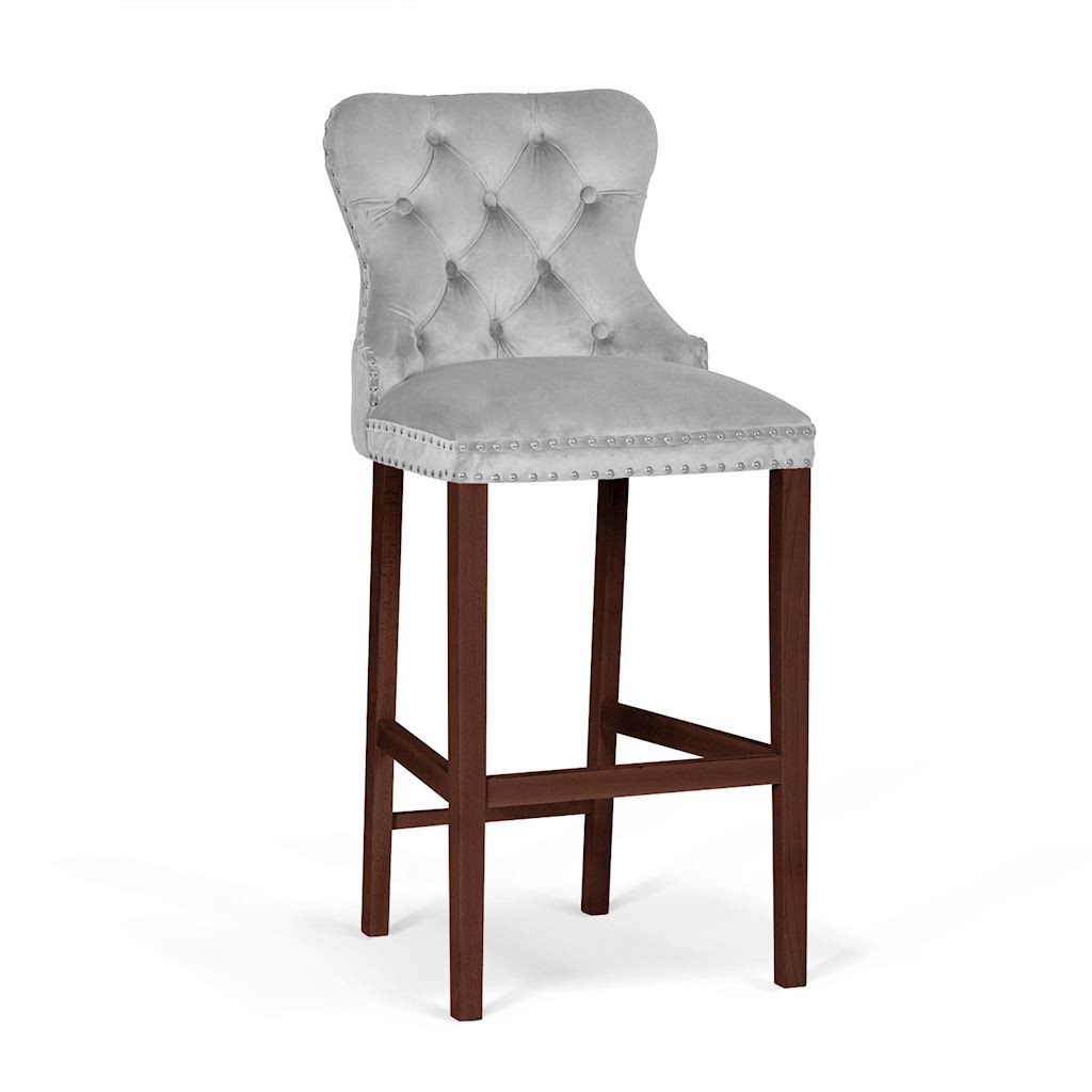 Poze Scaun Bar Madame Gri/Nuc BL03