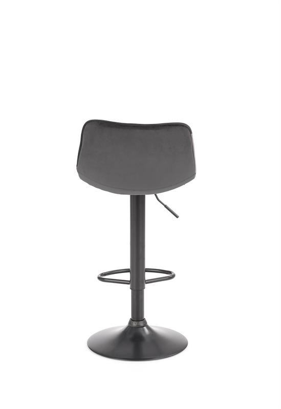 Poze Scaun de bar H-95 velvet gri