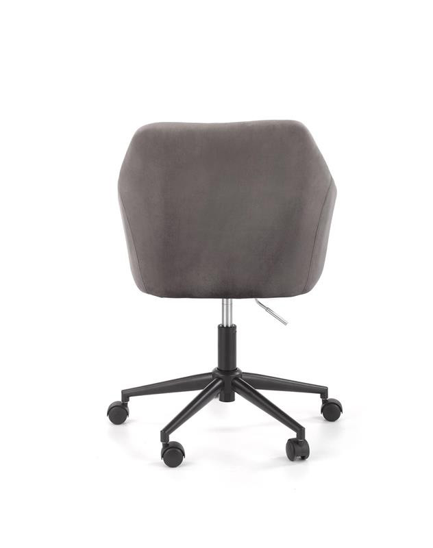 Poze Scaun de birou Fresco Velvet Gri – H89 cm