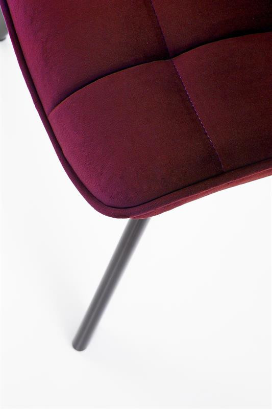 Poze Scaun K332 velvet bordo