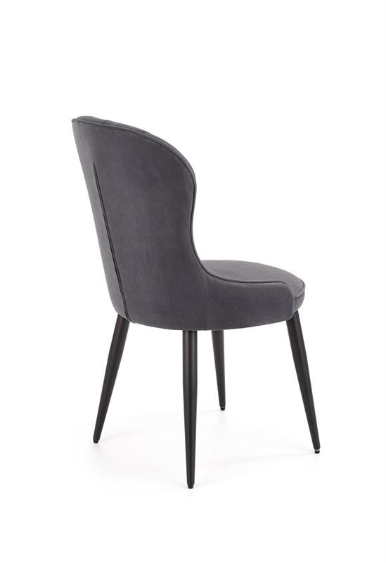 Poze Scaun K366 velvet gri