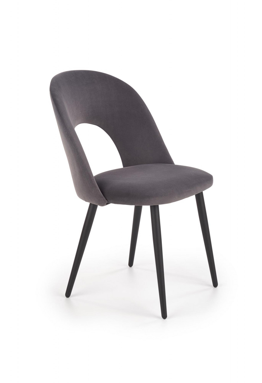 Poze Scaun K384 velvet gri