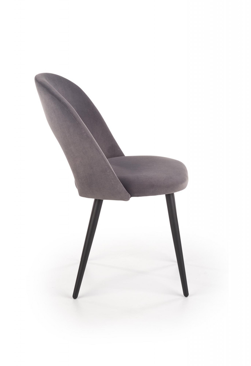 Poze Scaun K384 velvet gri