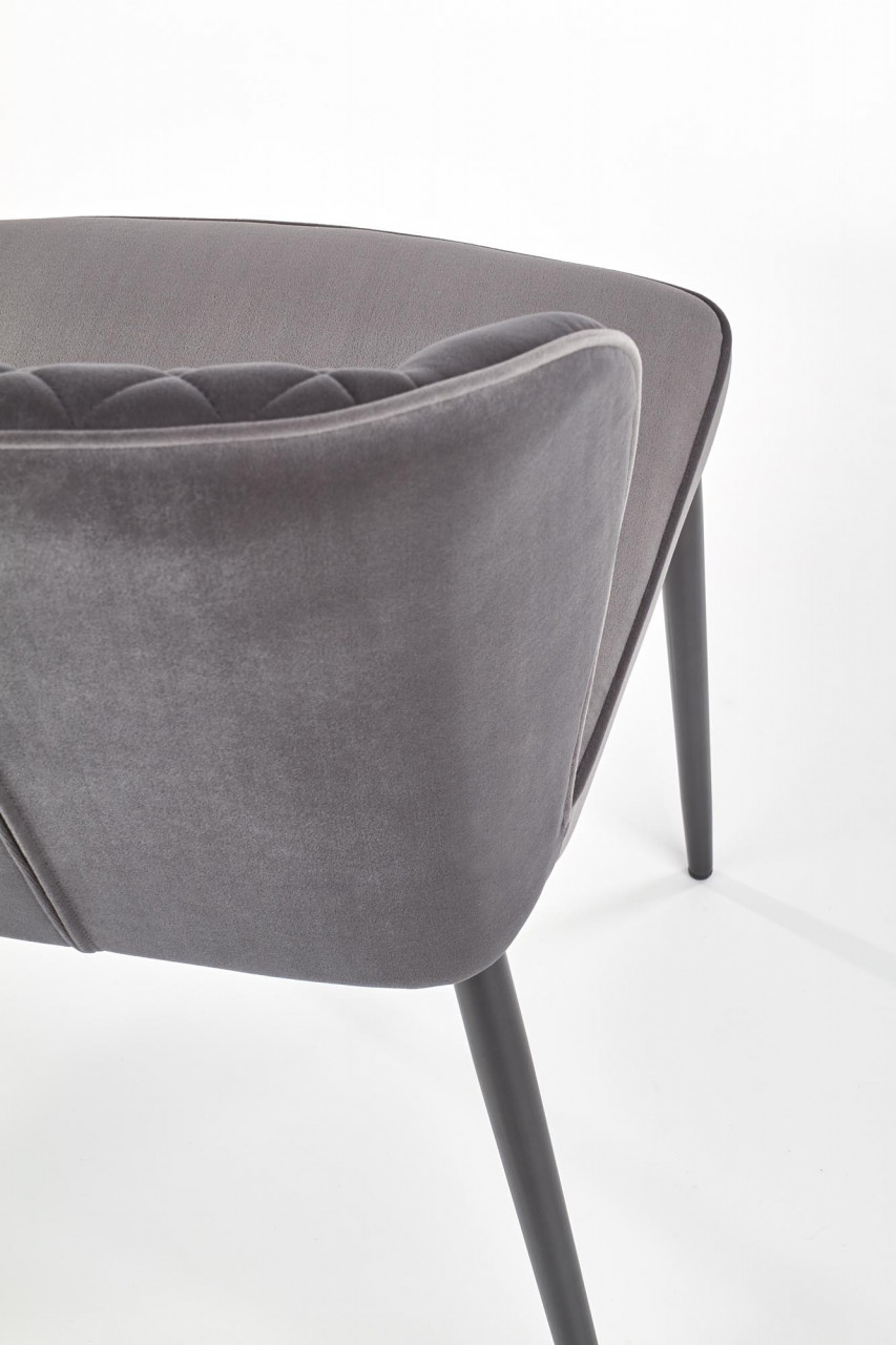 Poze Scaun K399 velvet gri