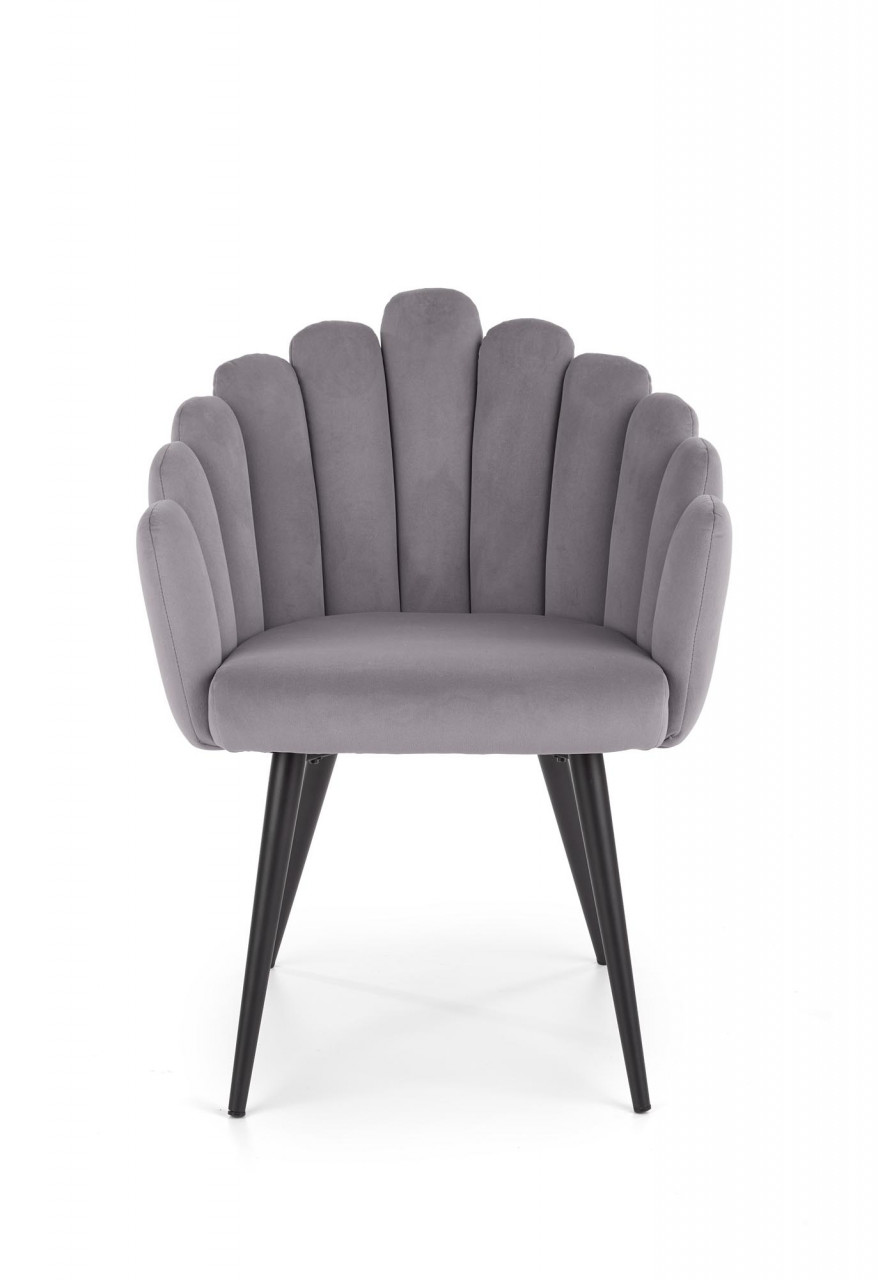 Poze Scaun K410 velvet gri