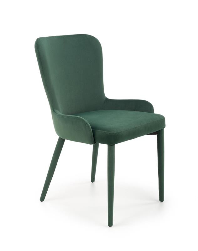 Scaun k425 velvet verde – l55 x a57 x h86 cm
