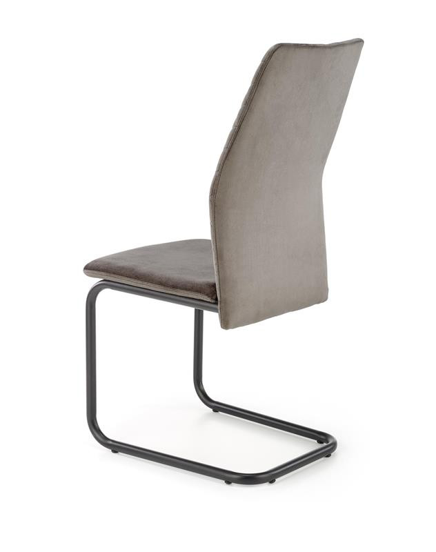 Poze Scaun K444 Velvet Gri – H97