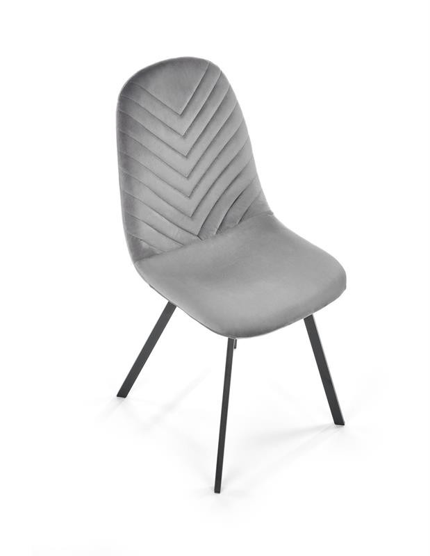 Poze Scaun K462 Velvet Gri - H 82cm