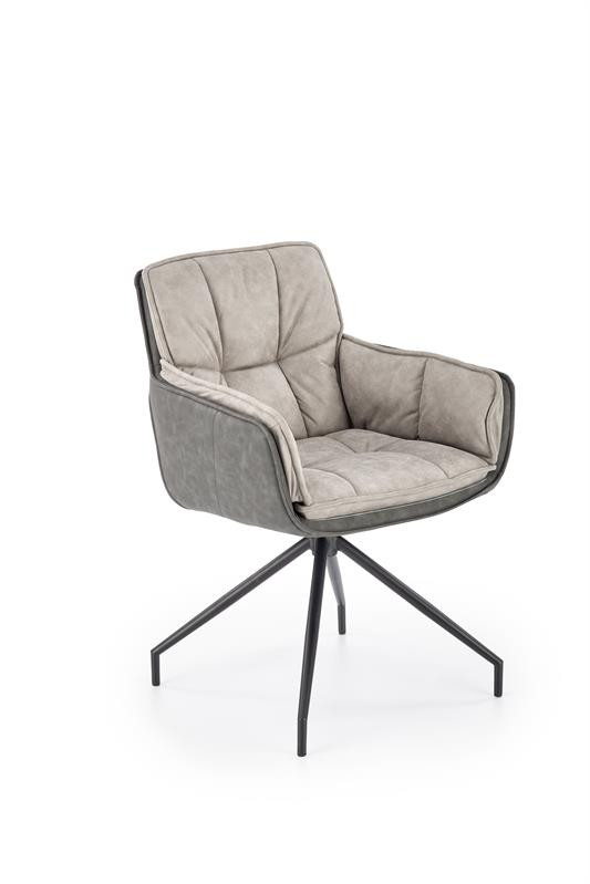 Scaun k523 tapitat gri