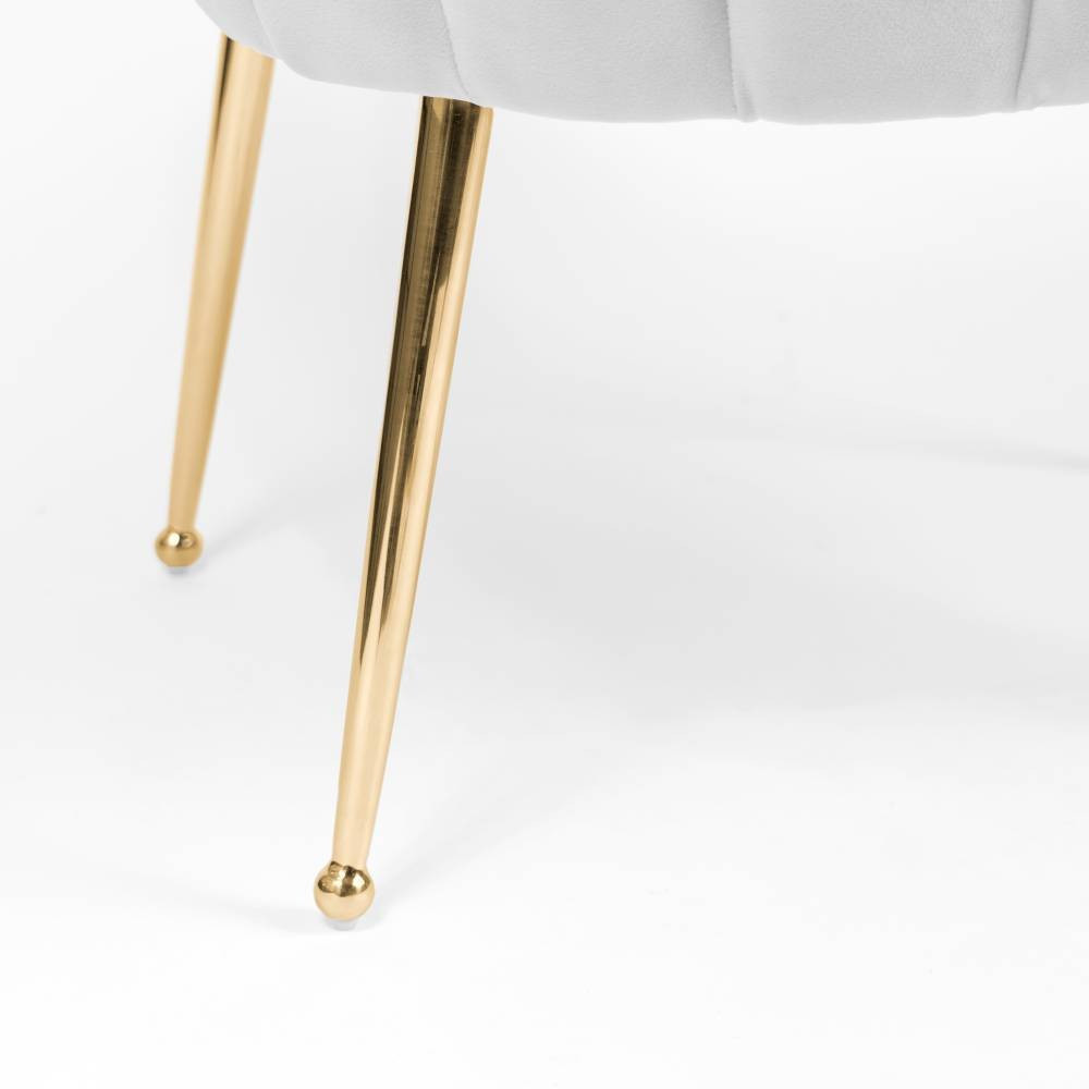 Poze Scaun Lili negru/gold – H81 cm