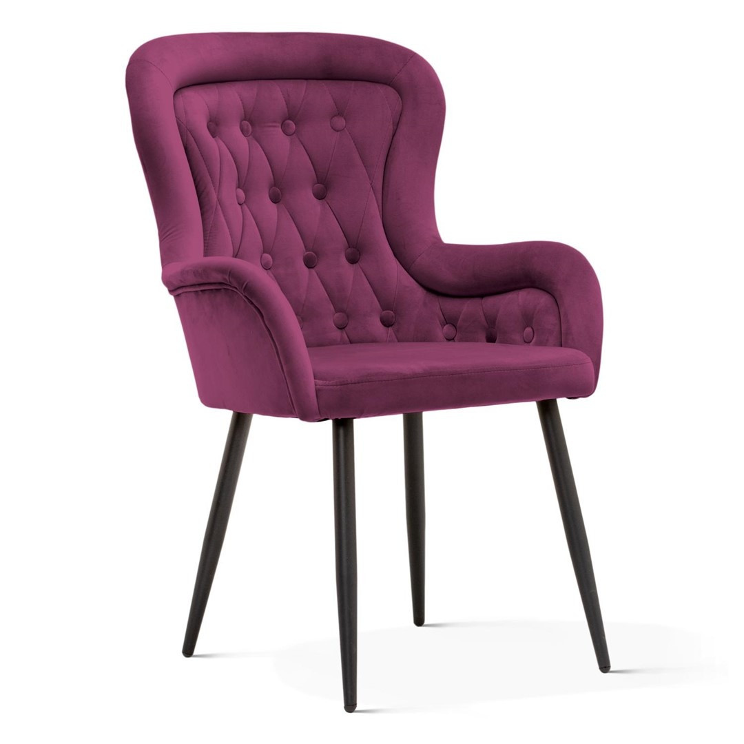 Poze Scaun Paris burgundy – H94 cm