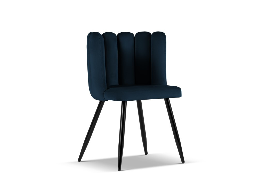 Poze Scaun tapitat cu catifea Evora - H82 cm