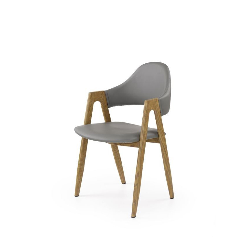 Poze Scaun tapitat K247 gri - H 80 cm