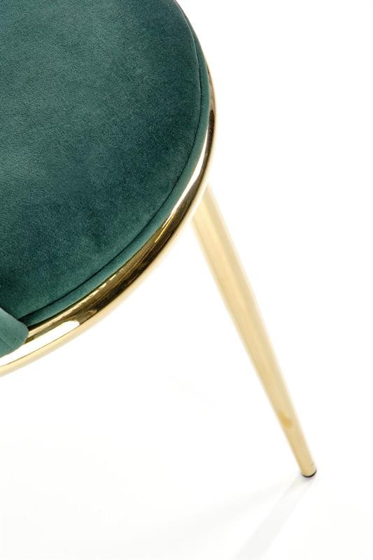 Poze Scaun tapitat K460 – Verde/Gold