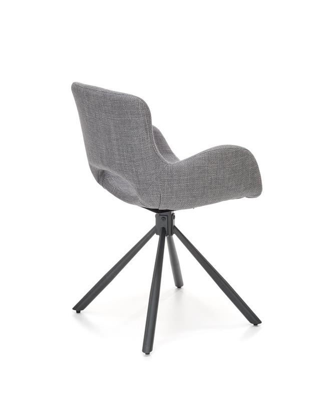 Poze Scaun tapitat K475 Gri - Negru