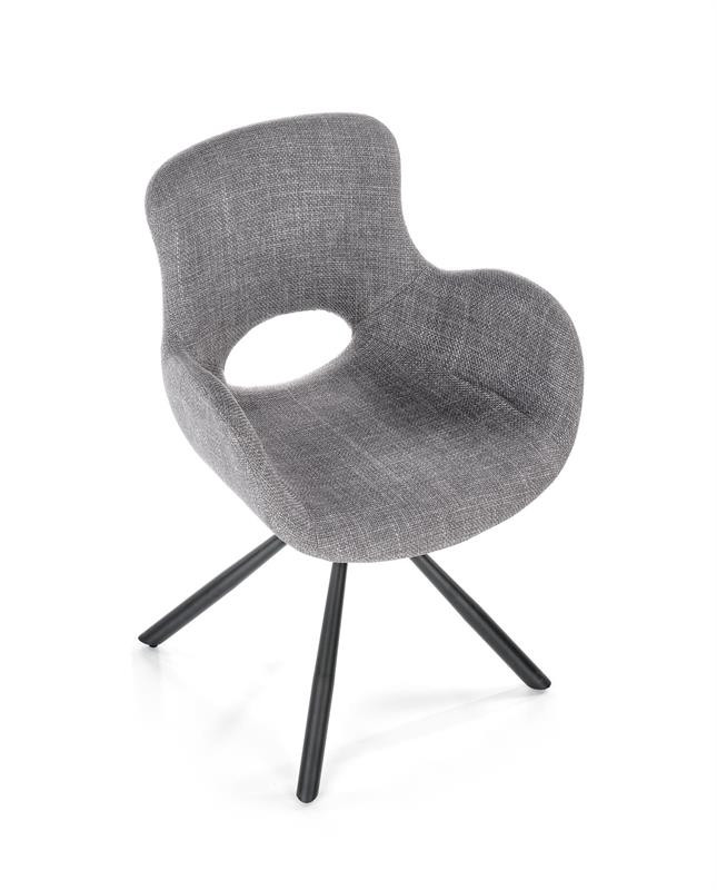 Poze Scaun tapitat K475 Gri - Negru