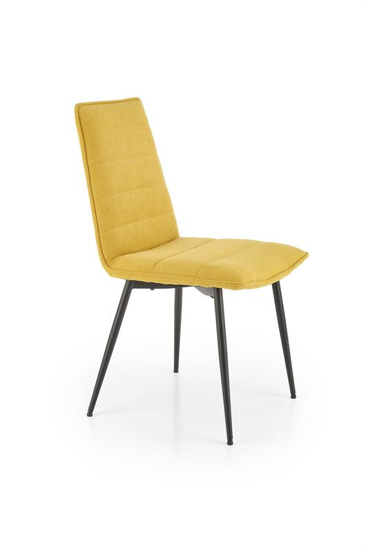 Poze Scaun tapitat K493 mustariu - H92 cm