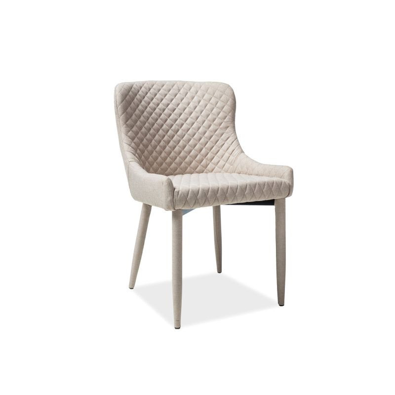 Poze Scaun textil bej Colin B- H 82 cm