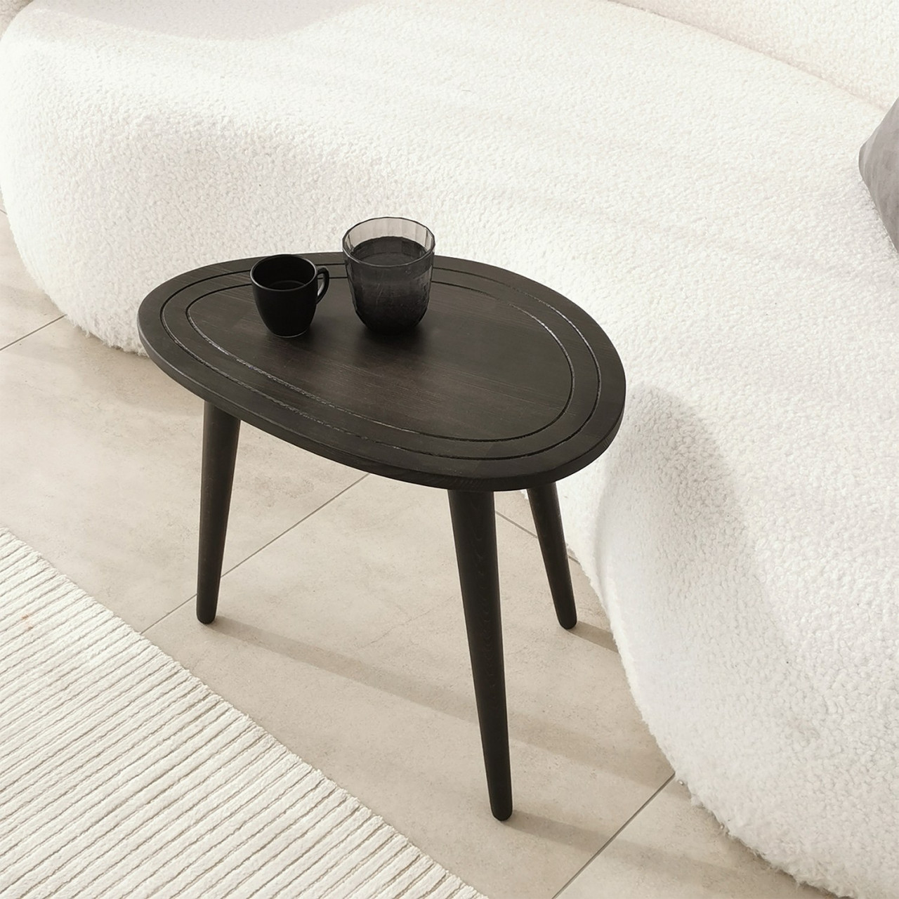 Poze Set 2 mese de cafea Sweet antracit